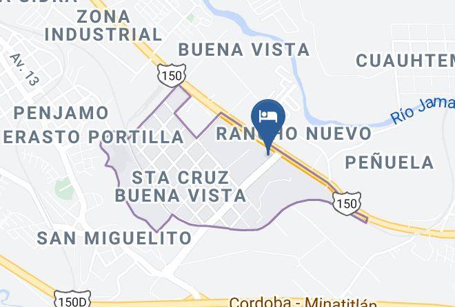 Cordoba - Autosuites Punto G Maps