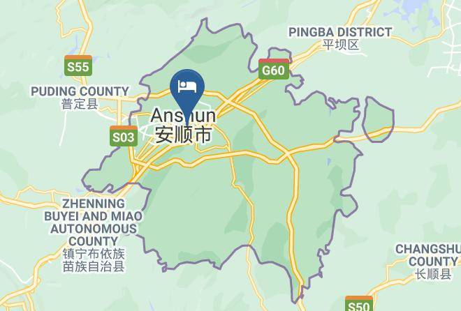 Anshun - Autumn Hotel Maps
