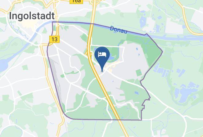Ingolstadt - Auwald Hotel Maps