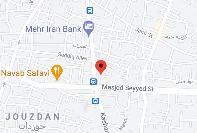 Isfahan - Ava Hotel Maps