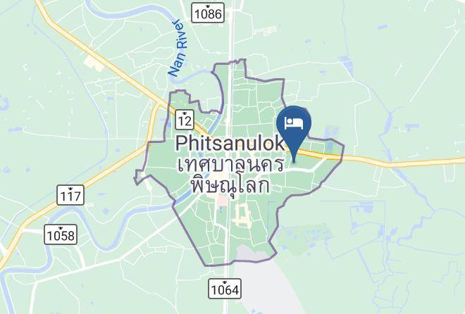 Amphoe Mueang Phitsanulok - Ava Hotel Maps