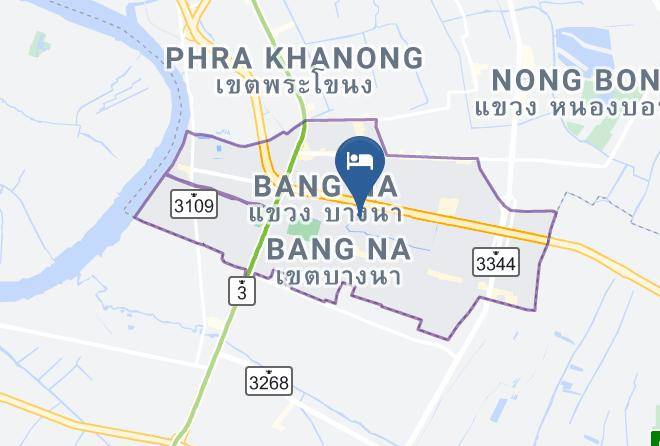 Bang Na District - Ava Hotel Suvarnabhumi Maps
