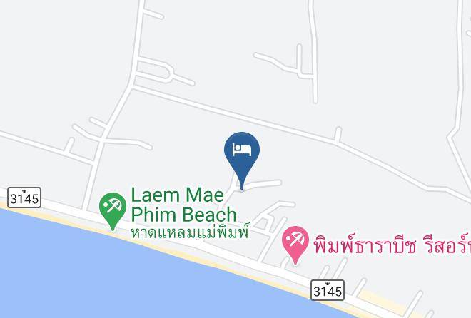 Amphoe Klaeng - Ava Resort Maps