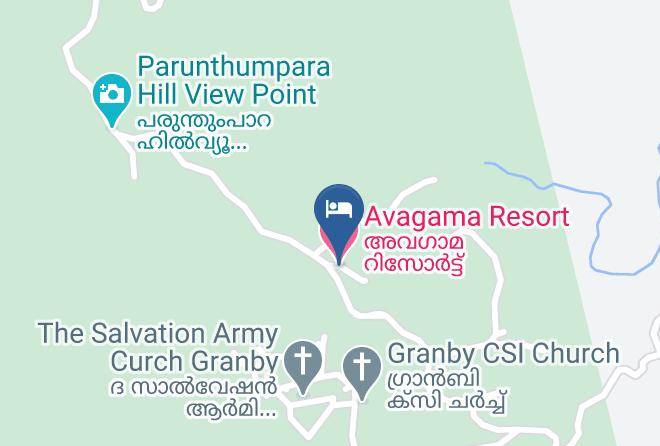 Peerumade - Avagama Resort Maps