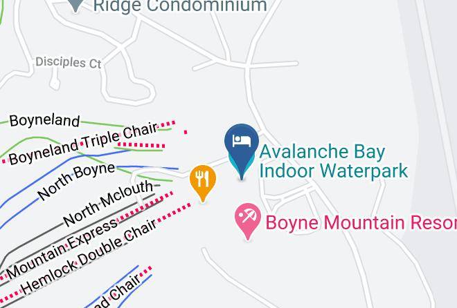 Avalanche Bay Indoor Waterpark Map