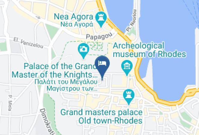 Avalon Boutique Suites Hotel Map