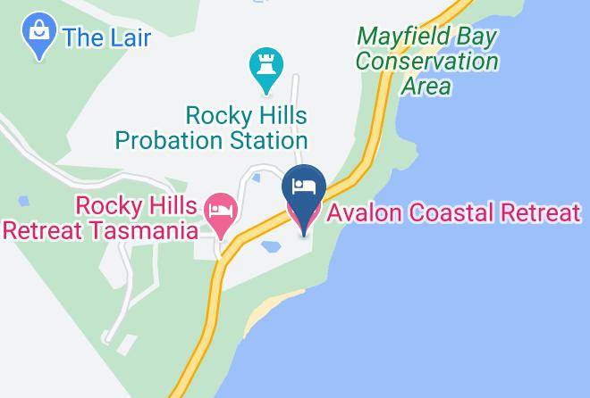 Glamorganspring Bay - Avalon Coastal Retreat Maps