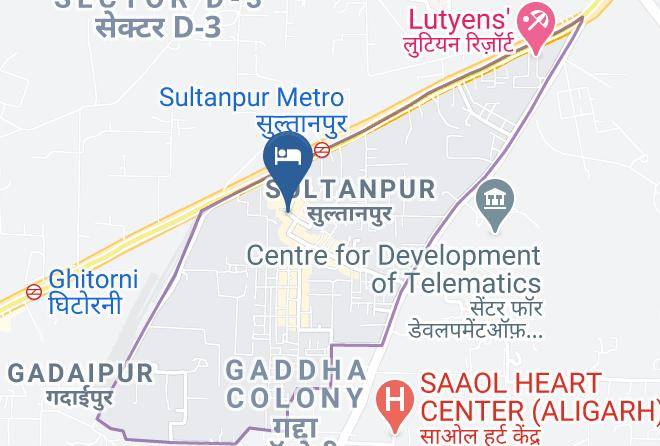 New Delhi - Avalon Courtyard Maps