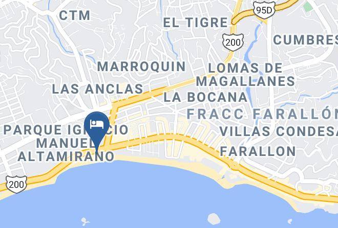 Acapulco De Juarez - Avalon Excalibur Acapulco Maps