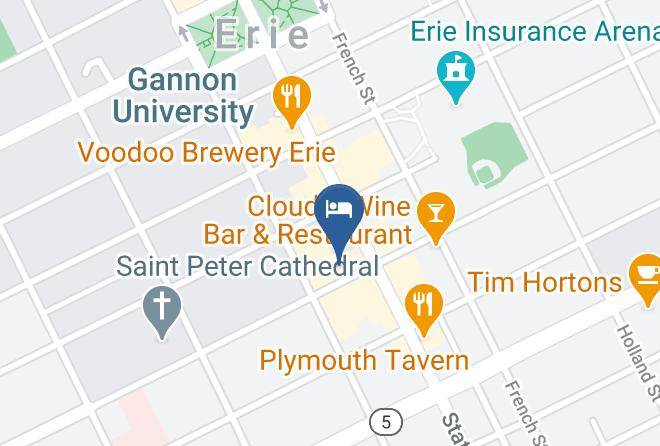 Erie - Avalon Hotel & Conference Center Maps