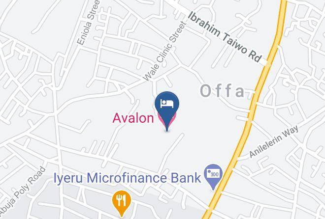 Offa - Avalon Hotel Maps