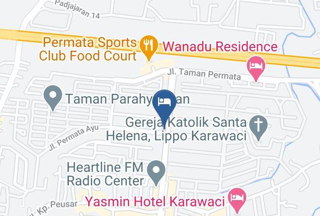 Tangerang Regency - Avalon Karawaci Maps