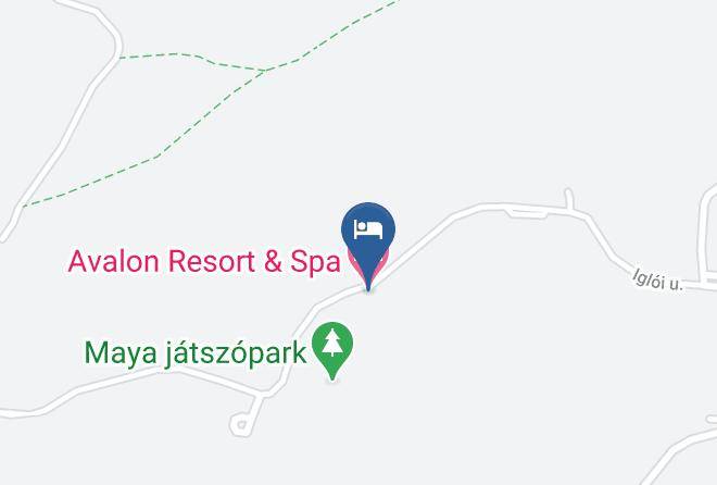 Miskolc - Avalon Resort & Spa Maps