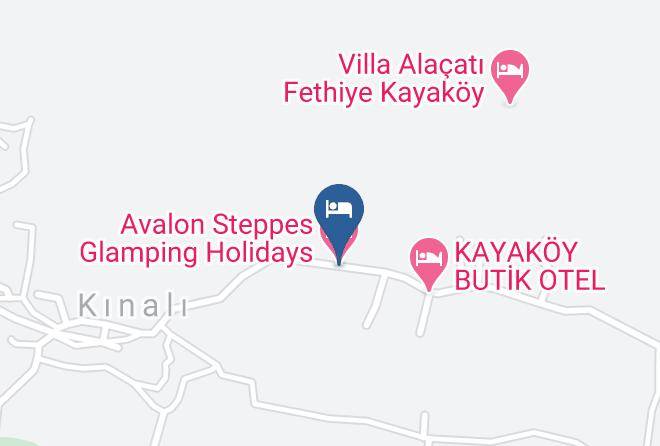 Fethiye - Avalon Steppes Glamping Holidays Maps