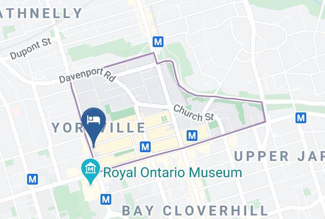 Toronto - Avalon Suites Yorkville Maps