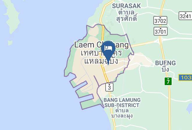 Si Racha District - Avana Laemchabang Hotel Maps