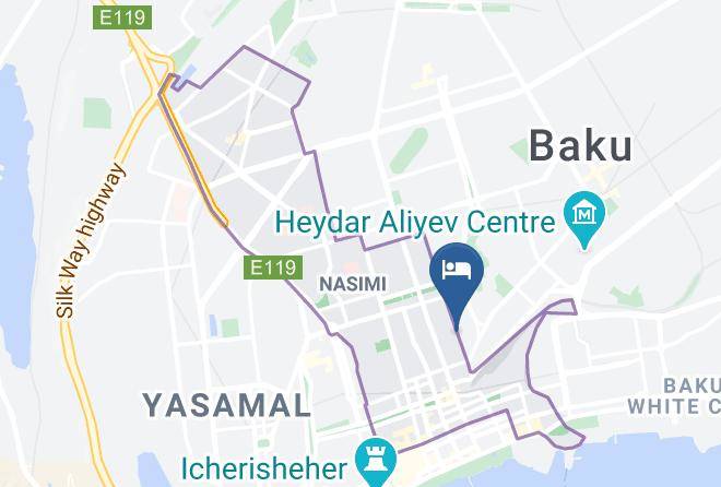 Baki - Avand Hotel Maps