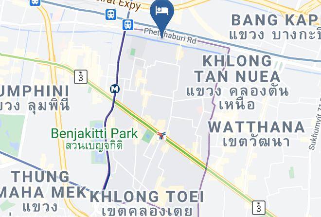 Watthana - Avani Atrium Bangkok Hotel Maps