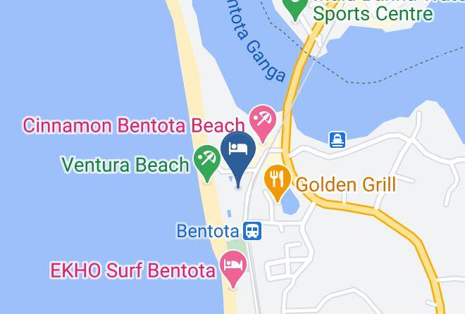 Galle - Avani Bentota Resort Maps