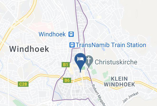 Windhoek - Avani Windhoek Hotel & Casino Maps
