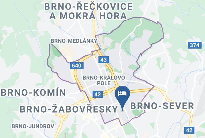 Brno - Avanti Hotel Maps