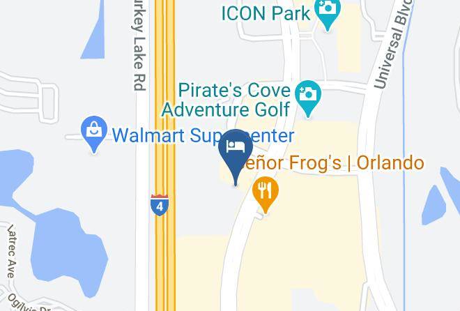 Avanti International Resort Map