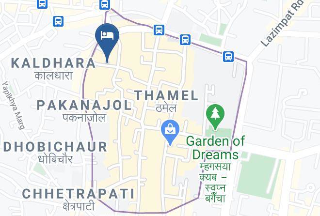Kathmandu - Avataar Kathmandu Hotel Thamel Maps
