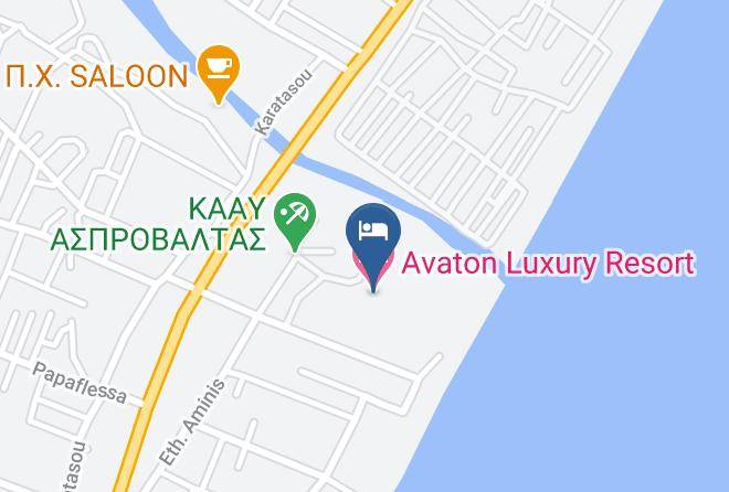 Salonica - Avaton Luxury Resort Maps