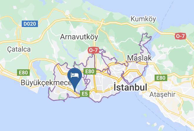 Avcilar - Avcilar Inci Hotel Maps