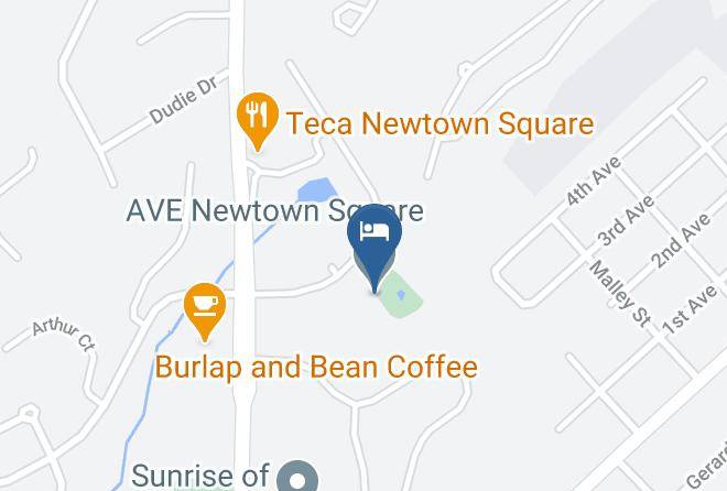 Delaware - Ave Newtown Square Maps