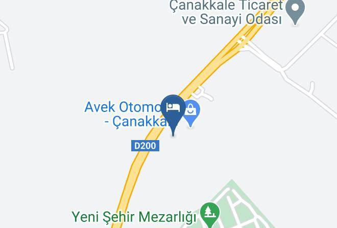 Canakkale - Avec Hotel Maps