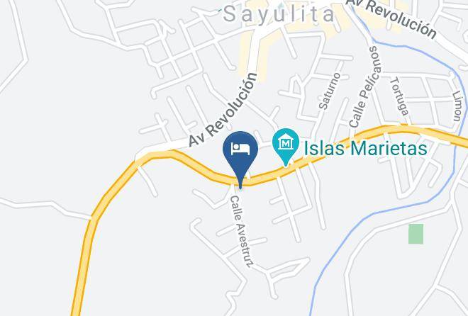 Bahia De Banderas - Avela Boutique Hotel Maps