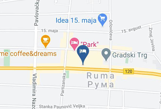 Srem District - Avenia Restoran I Smestaj Maps