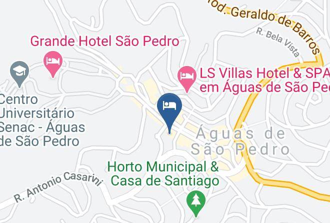 Aguas De Sao Pedro - Avenida Charme Hotel Maps