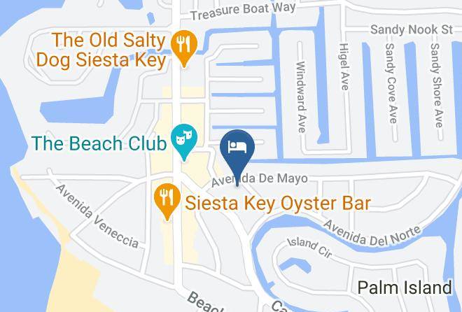 Sarasota - Avenida De Cortez Maps