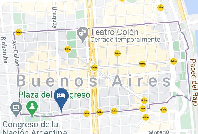 Autonomous City Of Buenos Aires - Avenida De Mayo Srl Maps