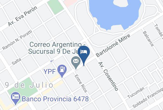 9 De Julio - Avenida Palace Hotel Maps