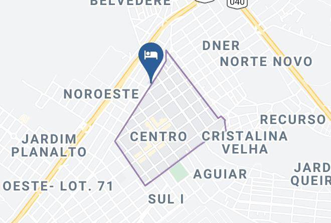 Cristalina - Avenida Palace Hotel Ltda Maps