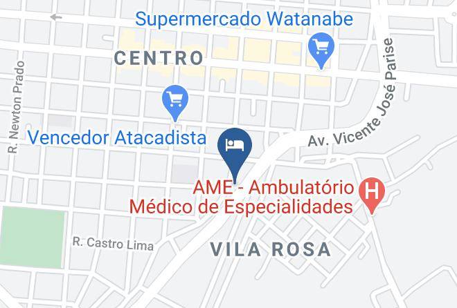 Taquaritinga - Avenida Park Hotel Maps