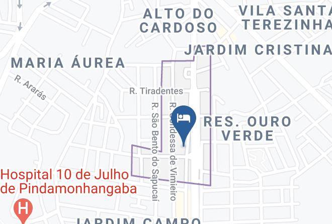 Pindamonhangaba - Avenida Plaza Hotel Maps