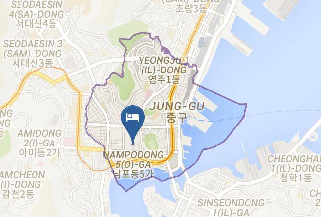 Junggu - Aventree Hotel Busan Maps