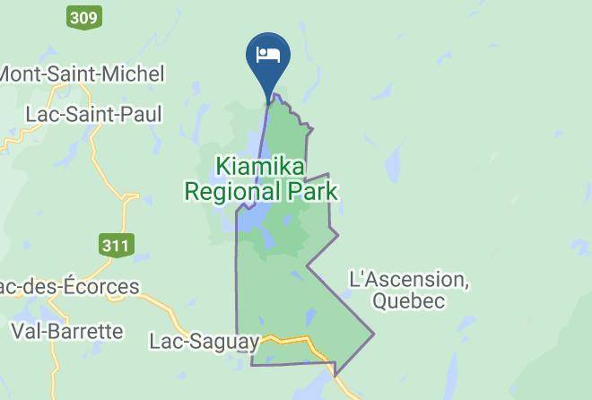Antoine Labelle Regional County Municipality - Aventures Kiamika Maps