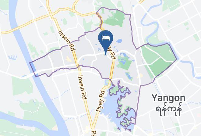 Yangon West - Avenue 64 Hotel Maps