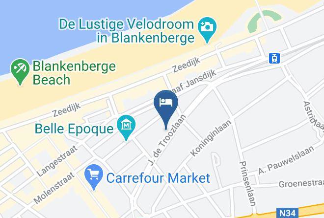 West Flanders - Avenue Boutique Hotel Maps