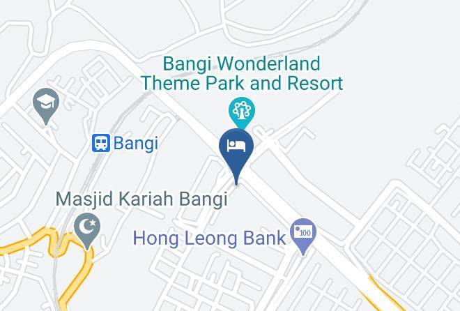 Hulu Langat - Avenue Garden Hotel Bangi Maps