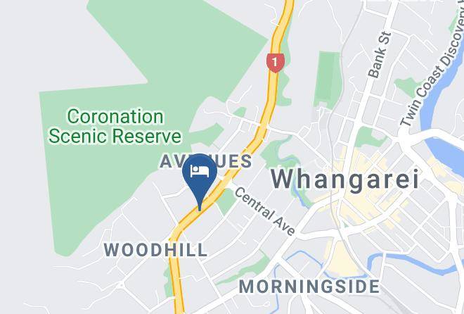 Whangarei - Avenue Heights Motel Maps