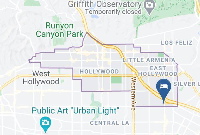 Los Angeles - Avenue Hotel Ascend Hotel Collection Maps