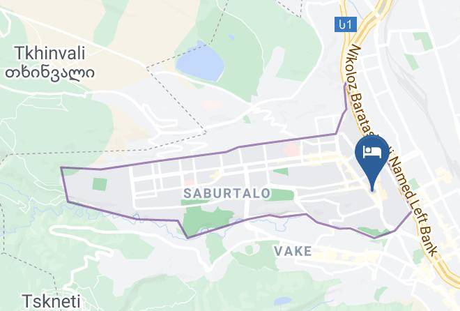 Tbilisi - Avenue Hotel Maps