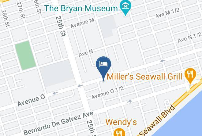 Galveston - Avenue O Bed And Breakfast Maps