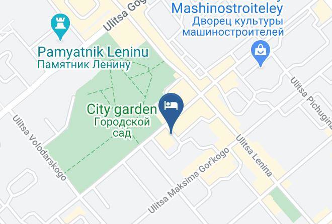 Kurgan - Avenue Park Hotel Maps